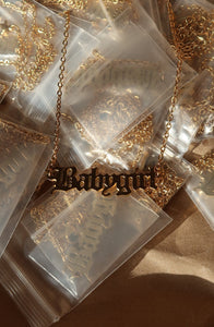 Babygirl Signature Necklace