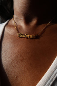 Babygirl Signature Necklace